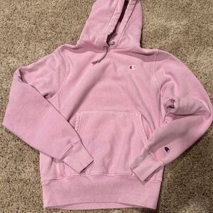 Champion Light Pink/Purple Hoodie
